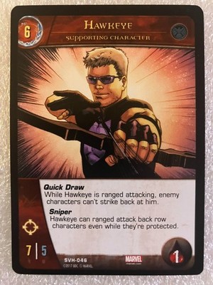 SVH-046 HAWKEYE 2017 Upper Deck VS System SHIELD vs HYDRA