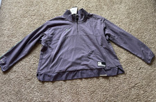 New Nike Women's Sportswear Purple Cropped Oversized Sweater size XXL