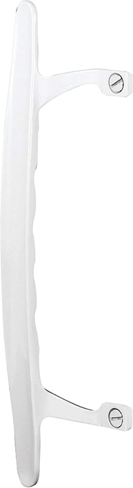 White Modern Diecast Sliding Patio Door Pull Handle