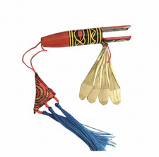 Yi Minderheit Folk Maultrommel (kouxian) Handarbeit Bambus Etui Kupfer 3 oder 4 Blatt