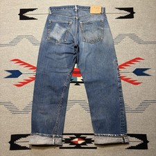 Vintage 60s Levi  s Big E 505 Selvedge Denim Jeans Men  s 32x29 J Stamp V Stitch