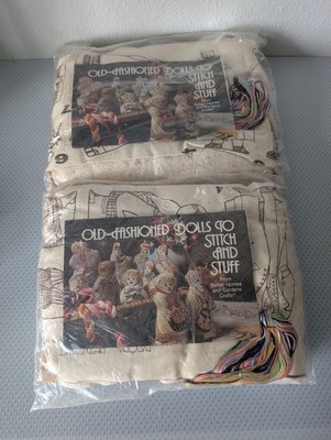 Better Homes and Gardens Crafts Vintage Original Doll Stitch and Stuff Pattern 
