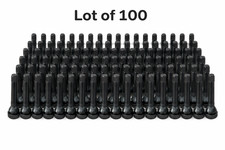 Lot Of 100 Tr418 Tire Valve Stems Snap-in Rim Hole Dia. Inch 0.453 Length 2
