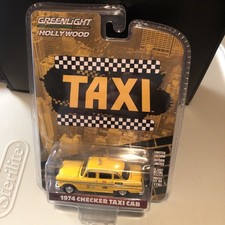 Greenlight Hollywood 1/64 1974 Checker Taxi Cab NIP.