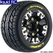 Louise RC LT3387SM St-Rocket Soft Mounted Tires 0 & 1/2 Offset Removable Hex 12