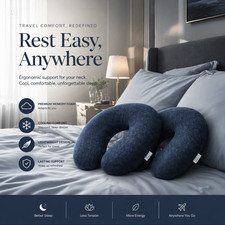 2 Packs TEMPUR-Pedic Travel Pillow