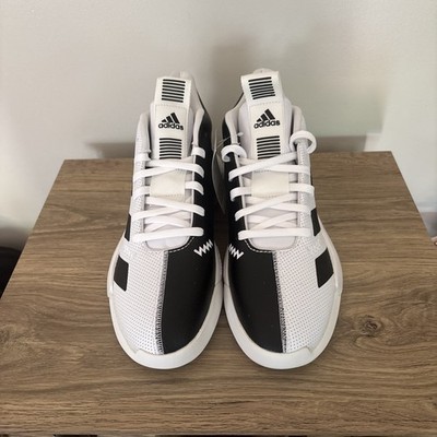 Size 9- Adidas Pro Next White Black 2019 Basketball Shoes G54445 (With Box)