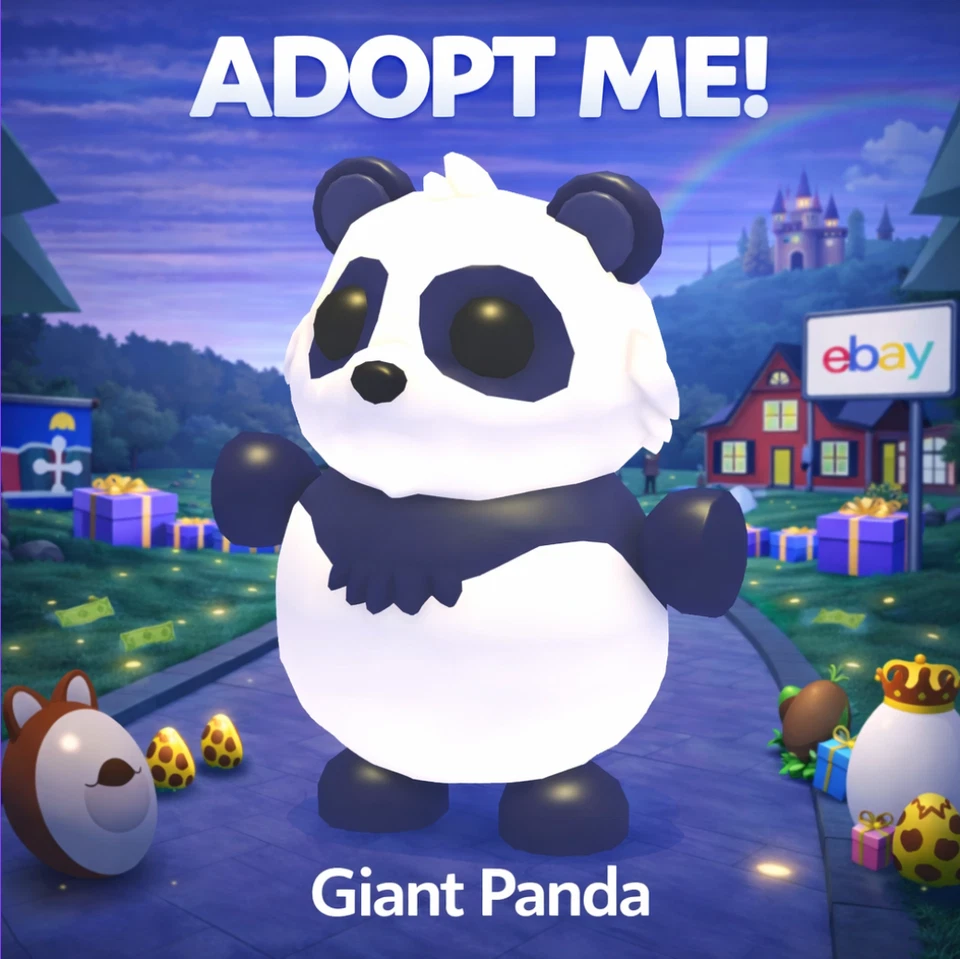 FR Giant Panda Adopt me || ROBLOX Adopt Me