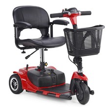 Uimoso 3-Wheel Folding Mobility Scooter for Seniors 12Mile Range 265LBS Capacity