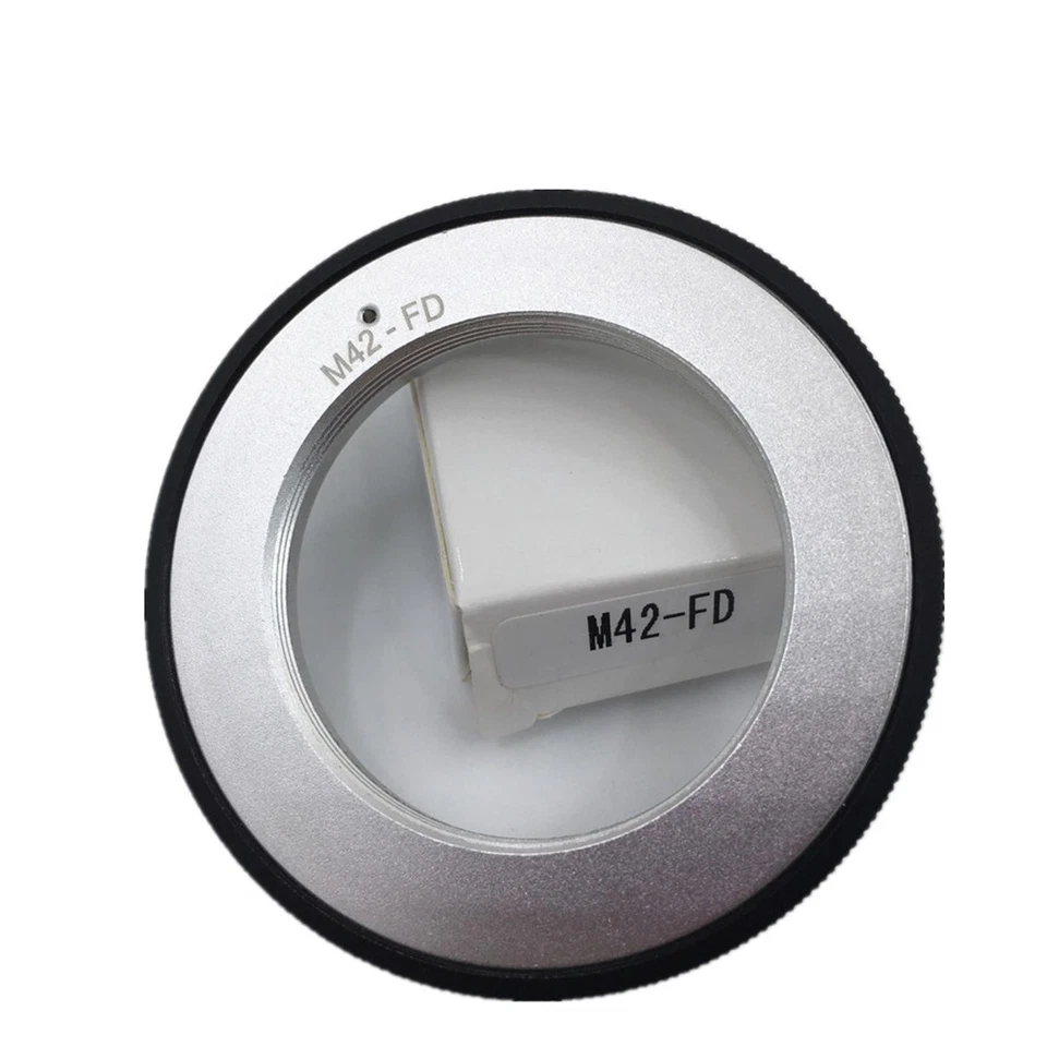 Aluminium M42-FD Screw Lens Mount Adapter Ring For Canon FD TO M42 Mount Camera - Image 3 of 4