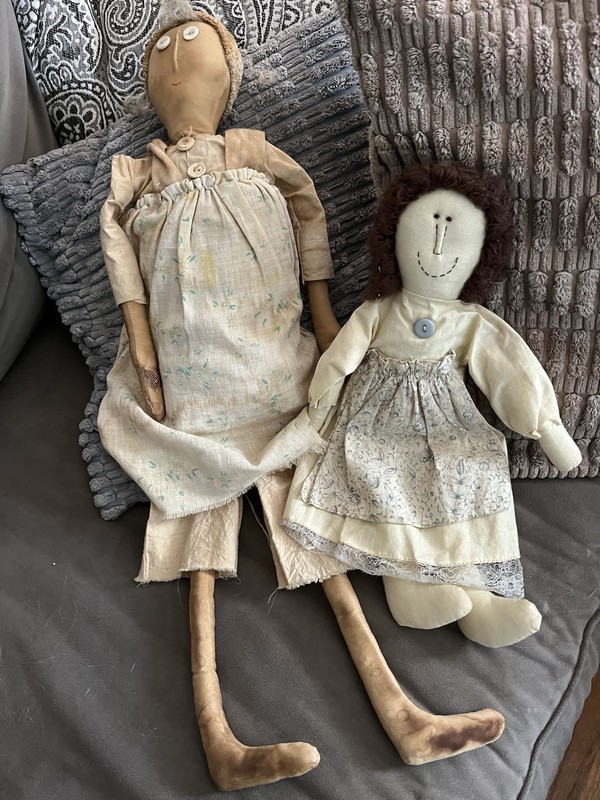 vintage handmade primitive dolls (2)
