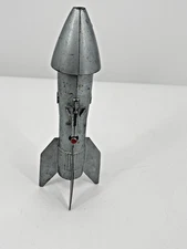 Vintage 1957 Astro MFG Berzac Creation Missile Rocket Coin Bank