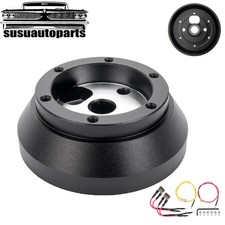 6 Bolt Steering Wheel Short Hub Adapter 177h For 2006-2014 Chevrolet Corvette C6