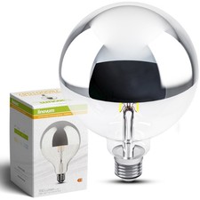 E27 LED Filament Globe XXL Ø 125mm Kopfspieg...