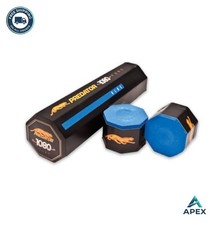 Billiard Cue Chalk 5 Count Blue Improved Accuracy Consistency