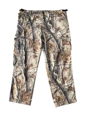 Realtree Camo Pants Mens 2XL Cargo Hunting Outdoor Relaxed Lightweight