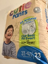 Male Toddler Training Pants Cutie Pants  Size 3T to 4T Disposable Heavy Absorben