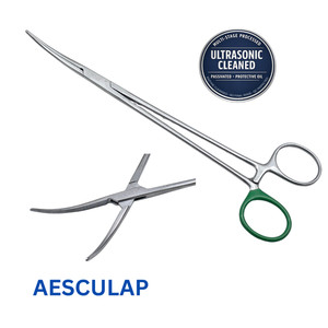 AESCULAP BJ026R OVERHOLT-GEISSENDOERFER Ligature Forceps - Ultrasonic Cleaned