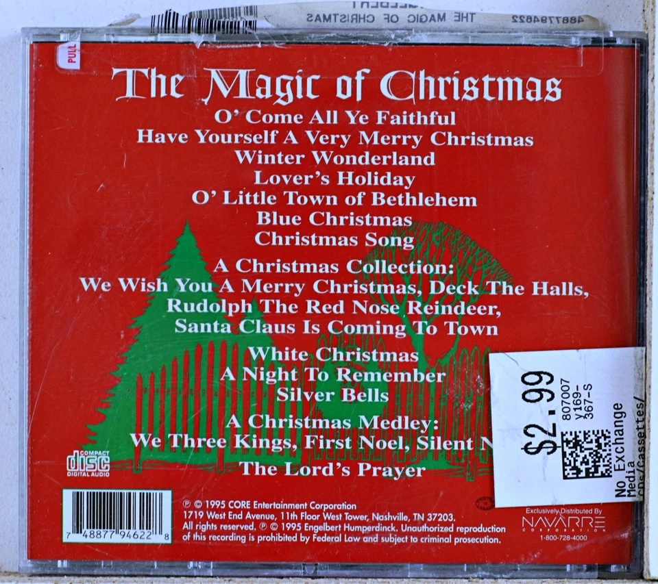Engelbert Humperdinck - Magic of Christmas (CD 1995) Foto 2 de 2