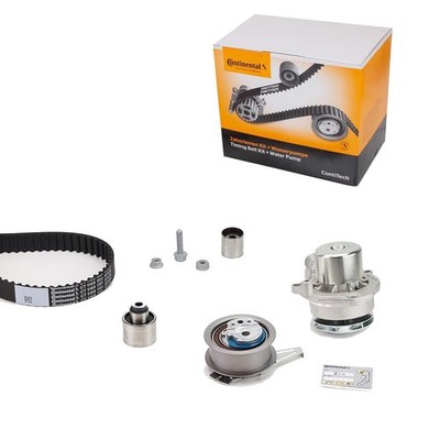 CONTINENTAL WASSERPUMPE + ZAHNRIEMENSATZ passend für AUDI A3 VW CRAFTER