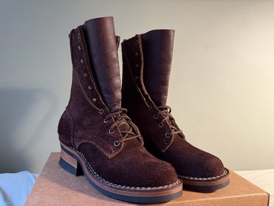 Frank s Boots Front Range Mocha Rough out (Men s 5B / Women s 7B) Retail $590