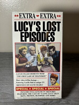 Lucys Lost Episodes (VHS, 1990) NEW SEALED