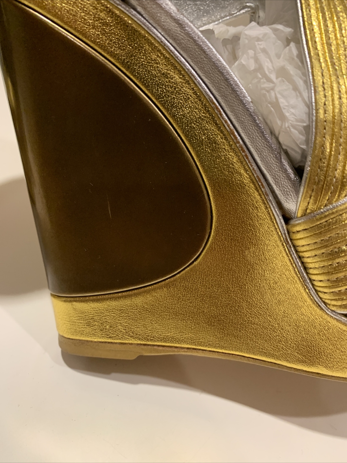 SAINT LAURENT zeppe ysl maggy