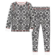 Brand New Toddler Girls Cuddl Duds Thermal 2 Piece Baselayer Set 2T/3T, 4T, 5T