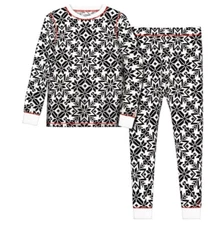 Brand New Toddler Girls Cuddl Duds Thermal 2 Piece Baselayer Set 2T/3T, 4T, 5T