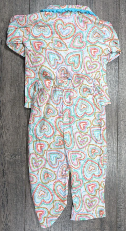 Ropa para bebé niña Absorba 18 meses 2 piezas polar suave pij's conjunto Foto 3 de 3