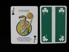Jim Loscutoff  Boston Celtics "J of Clubs"  Playing Card 