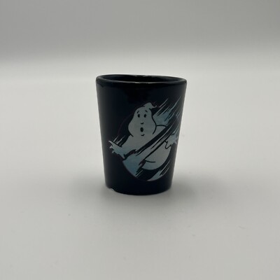 Universal Studios Halloween Horror Nights HHN 2024 Ghostbusters Shot Glass Black