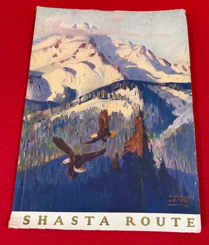 SOUTHERN PACIFIC THE SHASTA ROUTE FOLIO - @1930 - OUTSTANDING MAP/INFO - 75pgs