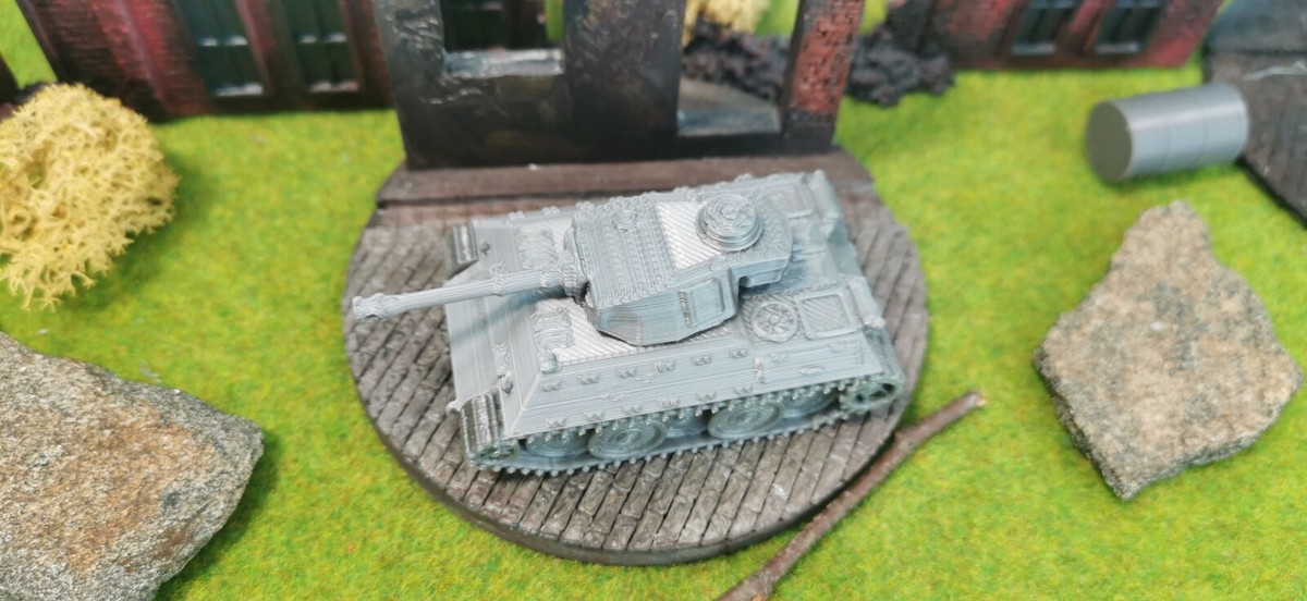 HTN - Figure Di Battaglia Del Campo Di Simulazione Del Modello Di Carri Armati Dell Esercito Della Seconda Guerra Mondiale Per Un Regalo Di Compleanno 8001782093572 - Foto 3