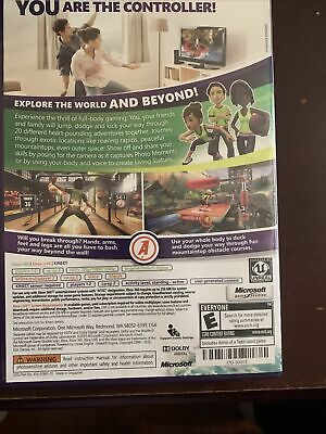 Kinect Adventures! (Microsoft Xbox 360). Tested. Unreal - Online - 2 Player