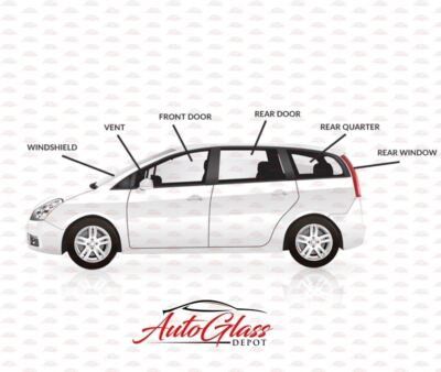 NAGD Passenger Right Rear Door Window Glass For 2004-2007 Chevrolet Malibu Maxx Hatchback