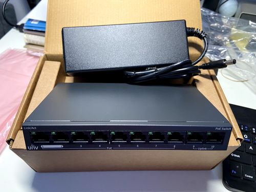 Uniview NSW2020-10T-POE-IN 8 Port 100 Mb/s PoE 88W +2 port uplink - Picture 6 of 8