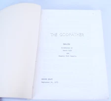 THE GODFATHER Part Two Script 2nd Draft 1973 Mario Puzo Francis Ford Coppola