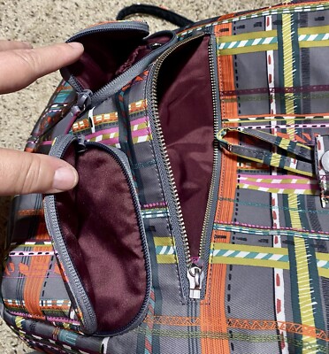 Vera Bradley Midtown Cargo Backpack City Plaid New With Tags  display picture 2