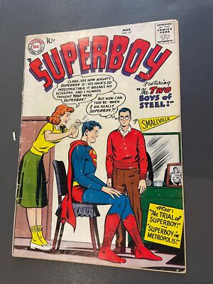 Superboy #63 - Back Issue - DC Comics - 1958