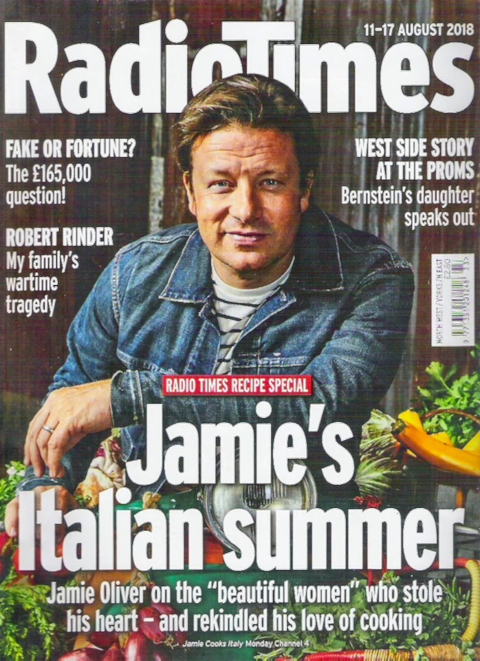 RadioTimes August 25th - 31st 2018 Bake off Adriana Chiles Radio Times TV 100