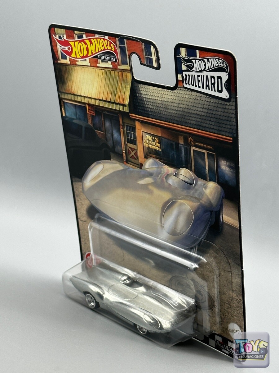 Voiture Hot Wheels 1/64 Boulevard - Fantastique Real Riders - Métal Orange - Occasion