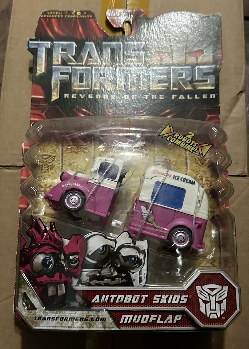 トランスフォーマー AUTOBOT SKIDS & MUDFLAP Transformers THE TWINS Autobot Skids/ Mudflap Ice Cream