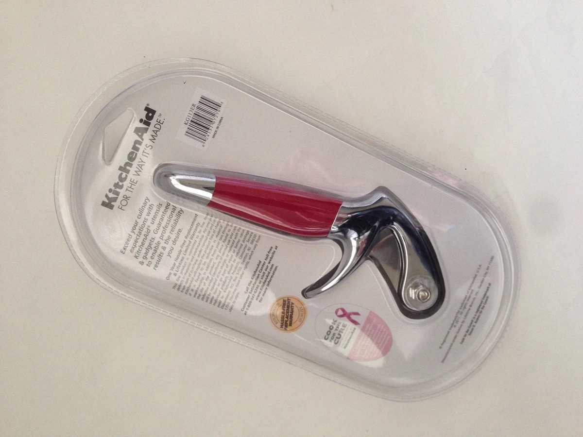 New Heavy KitchenAid Professional Empire Red Pizza Cutter Wheel w Finger  Guard