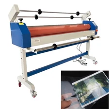 51" Automatic Manual Cold Laminator Machine Cold Roll Laminator Photo Plasticize
