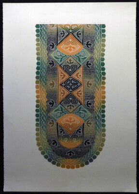 Jules Roch ''Pomegranate'' Hand Signed  Art  Intaglio on Paper Make an Offer
