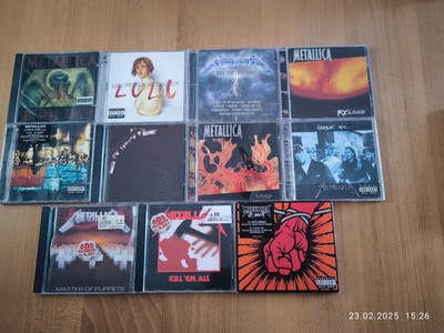 METALLICA  - Sammlung    11 CDs