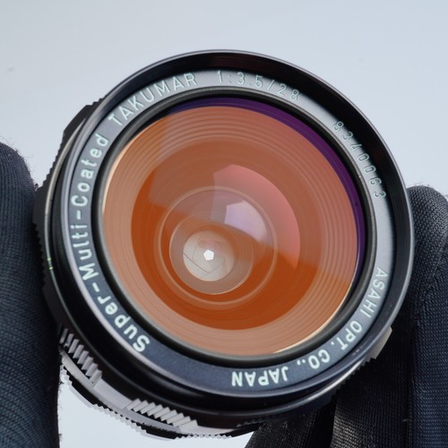 EXCELLENT PENTAX Super Multi Coated TAKUMAR 28mm F/3.5 For M42 Prime Lens - Picture 4 of 21