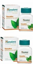 2 pack X Himalaya Herbal 60 tabs VASAKA FREE ...