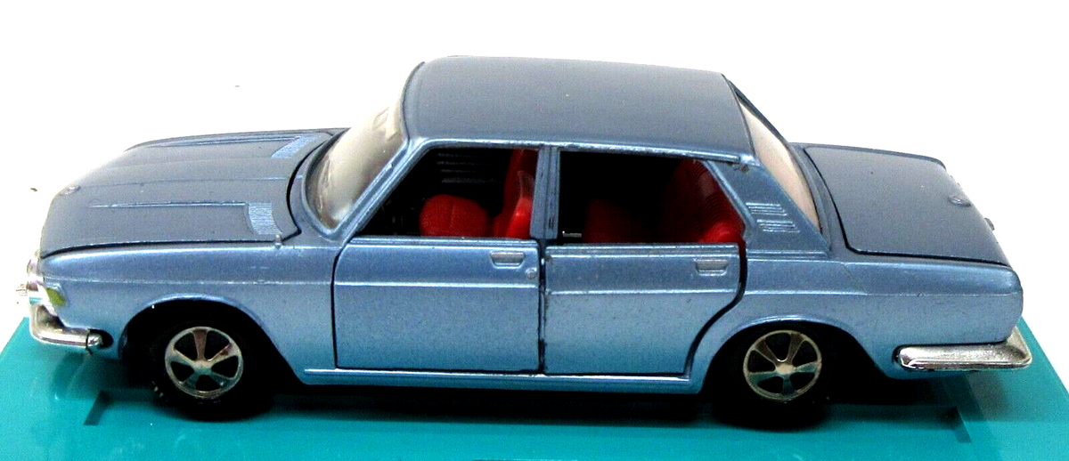 rare color Marklin 1820 BMW 2500 steel blue 1/43 diecast in